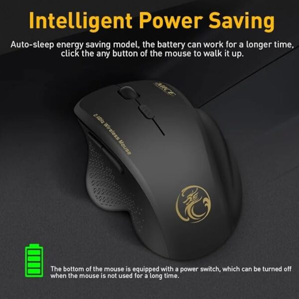 Clocell Wireless Gaming Mouse – Precision, Comfort & RGB Style - Image 7