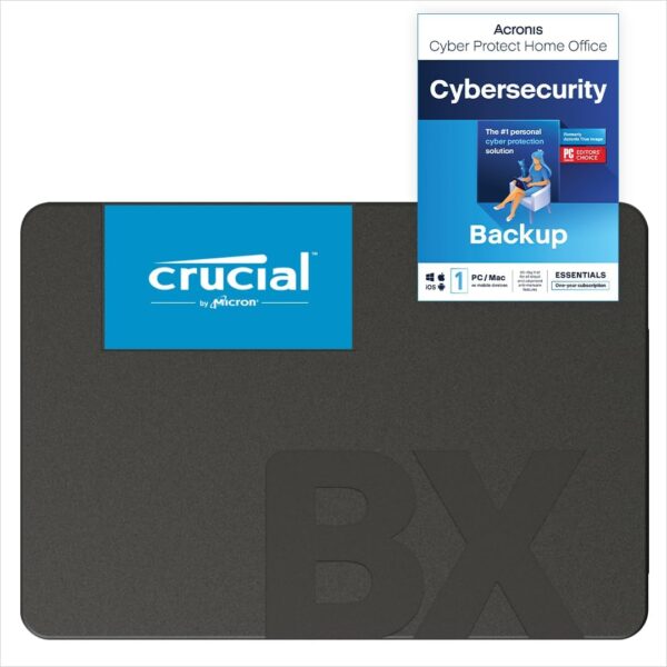 Crucial BX500 SATA SSD 1TB – High-Speed 2.5" Internal SSD for Laptops & Desktops - Image 4