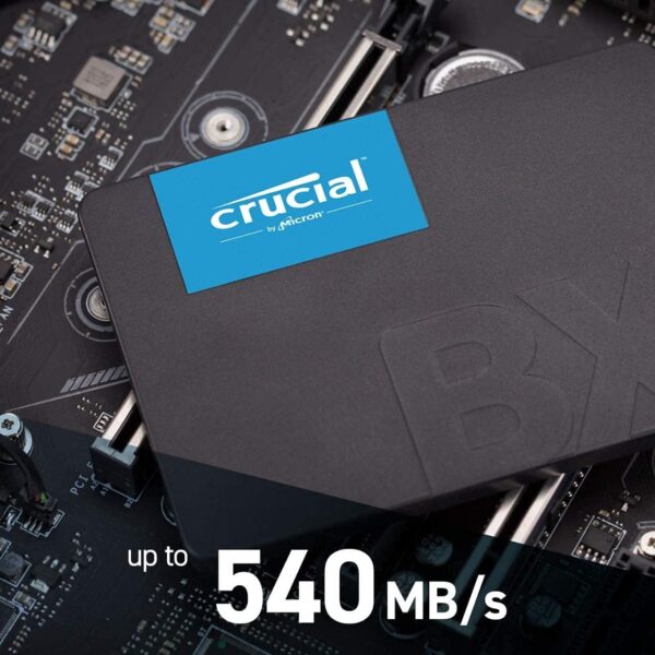 Crucial BX500 SATA SSD 1TB – High-Speed 2.5" Internal SSD for Laptops & Desktops - Image 5