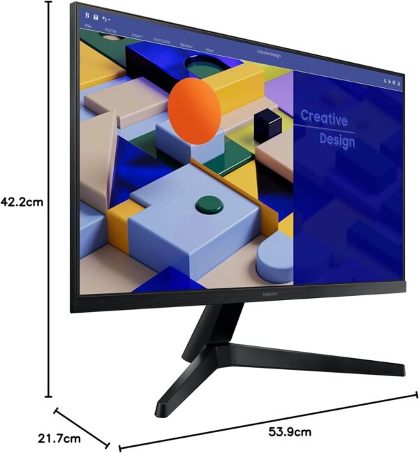 Samsung 24-Inch IPS Full HD 1080p 75Hz Borderless Monitor – LS24C310 - Image 4