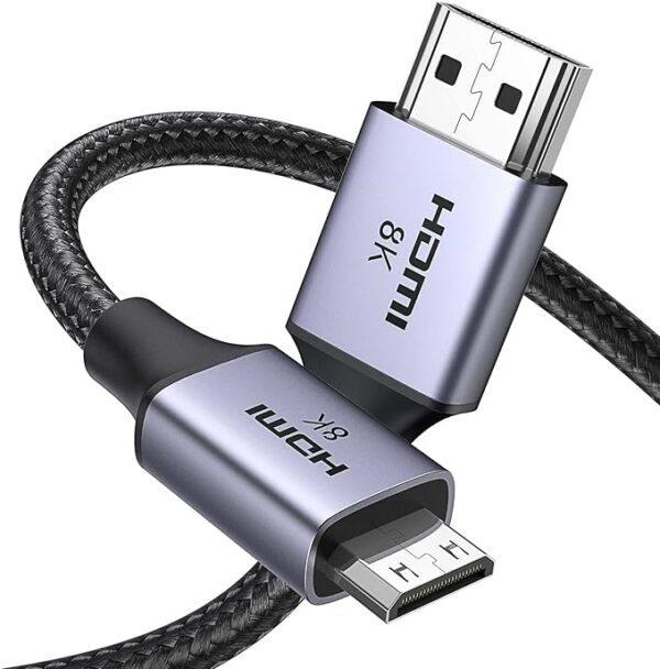 UGREEN 8K Mini HDMI to HDMI 2.1 Cable Adapter – 1 Meter