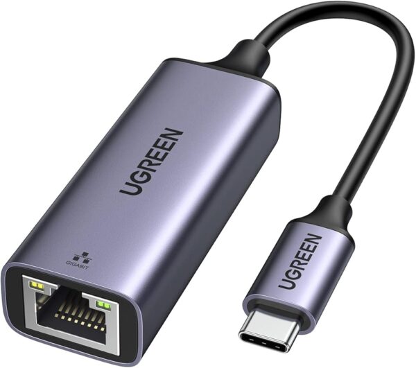 UGREEN USB C to Ethernet Adapter (Gigabit Type C to RJ45) - Image 2