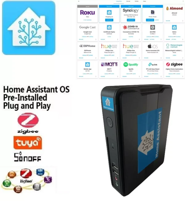 Server Home Assistant-Smart Home - Plug & Play - 2GB RAM 32GB SSD - Image 4