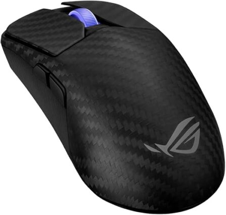 ASUS ROG Harpe Ace Extreme Wireless Gaming Mouse – Black (Carbon Fiber Build, 47g Lightweight, AimPoint Pro 42K Sensor, Optical Switches, Tri-Mode, FPS Esports Focused) - Image 6