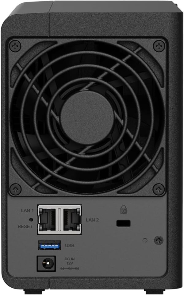 Synology DiskStation DS224+ Network Attached Storage Drive (Black) - Image 5